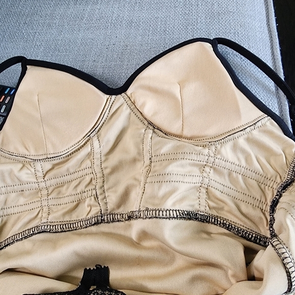 Revamped Bodycon Whimsigoth Sexy Lace Dress Medium - Picture 7 of 9